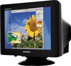 Monitor CRT Samsung Seminovo 17P