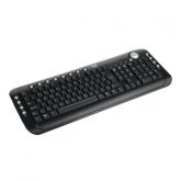 Teclado Multimídia KB1200 Preto C3 Tech PS/2